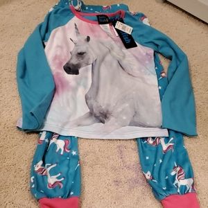 2 pc Unicorn PJ Set M(7/8)
